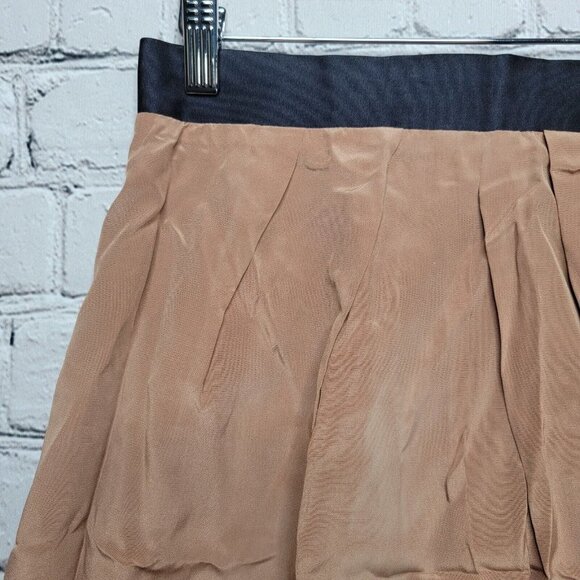 J Crew Silk Petal Mid Length Crepe De Chine A Line Skirt Size 4 - Picture 3 of 10